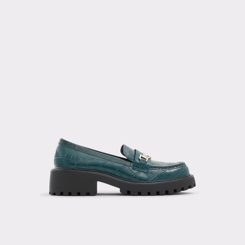 Aldo Bigstep Mocassini Donna Verdi Scuro | BRUTPFY-27