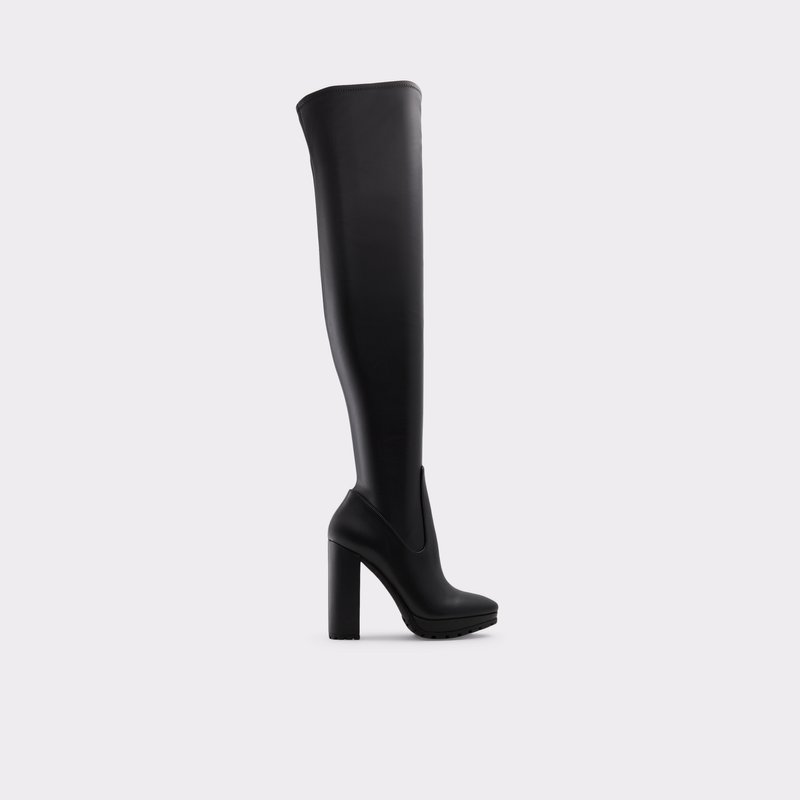 Aldo Cadeisa Over The Knee-Boots Donna Nere | QECRGYN-18