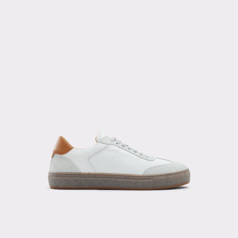 Aldo Locale Low Scarpe Da Ginnastica Uomo Bianche | GLKROWN-56