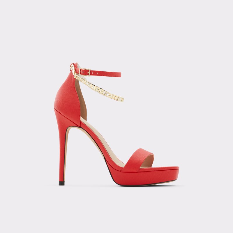 Aldo Scarlettchain Tacchi Alti Donna Rosse | QRMKUTN-67