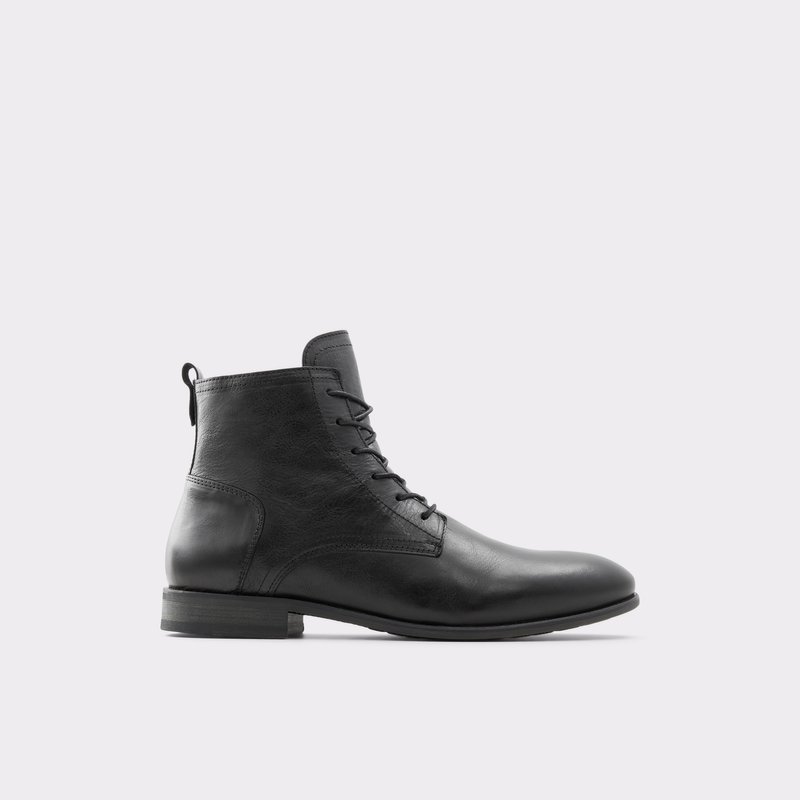 Aldo Seamos Stivali Stringati Uomo Nere | LGHJCO-031