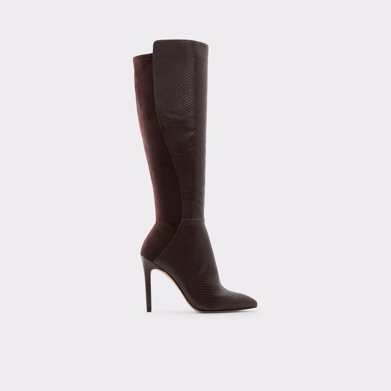 Aldo Sophialaan Knee High Boots Donna Marroni | YGDXTKM-63