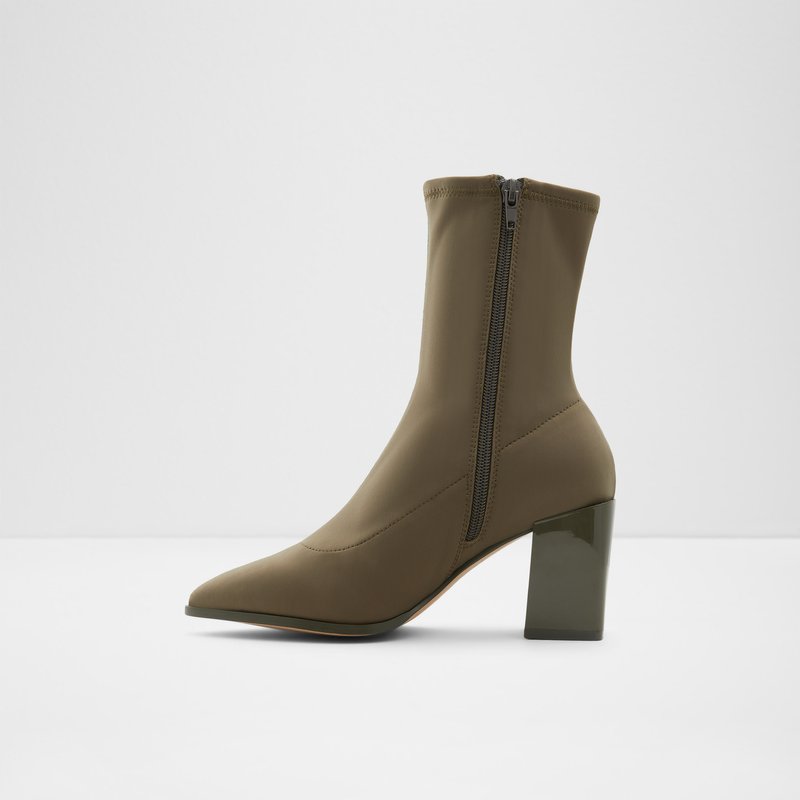 Aldo Adwigocia-w Stivali A Calzino Donna Khaki | BYTORIF-41