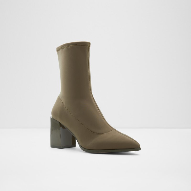 Aldo Adwigocia-w Stivali A Calzino Donna Khaki | BYTORIF-41