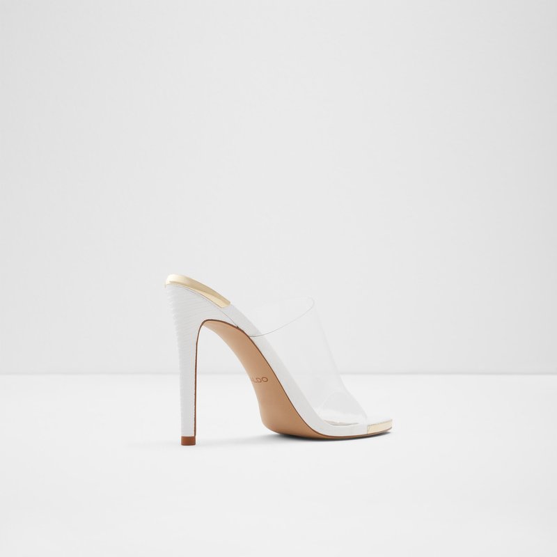 Aldo Afeadan Heeled Sandals Donna Bianche | ZSLQIGJ-54