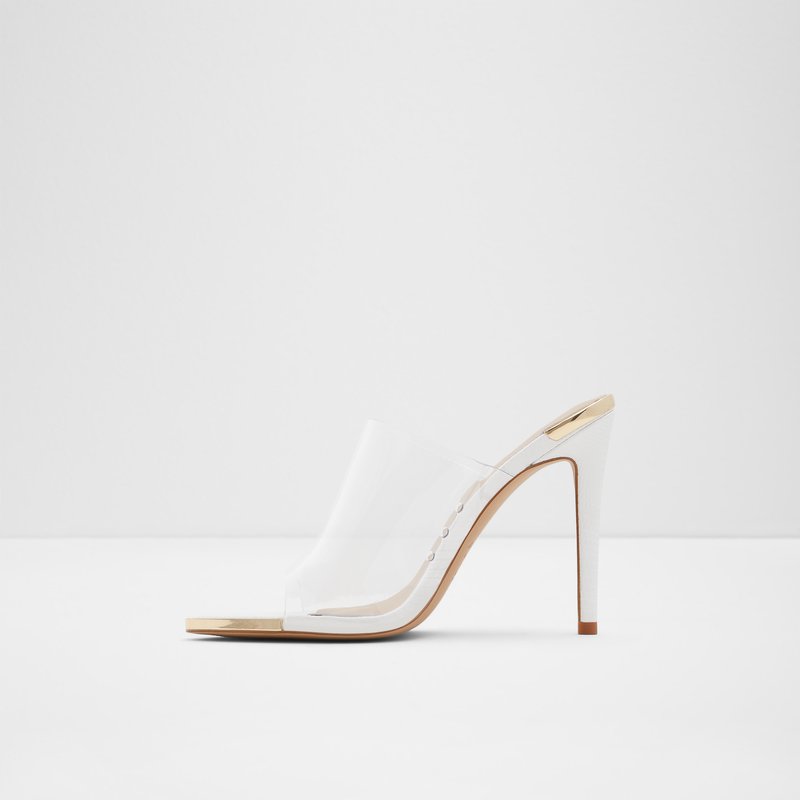 Aldo Afeadan Heeled Sandals Donna Bianche | ZSLQIGJ-54