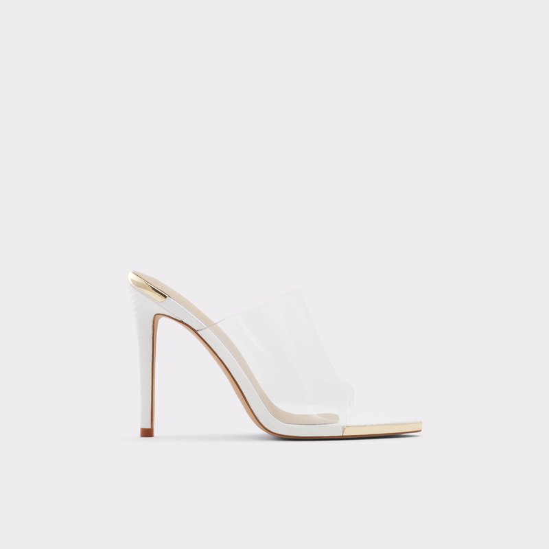 Aldo Afeadan Heeled Sandals Donna Bianche | ZSLQIGJ-54