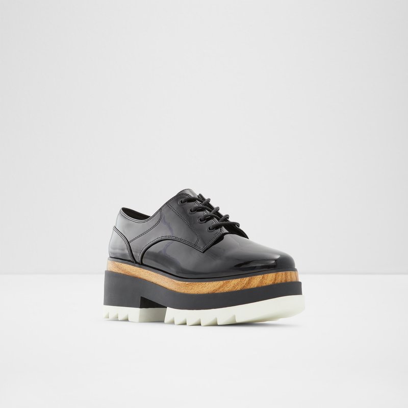 Aldo Blunchan Oxfords Donna Nere | JKPDFMA-47