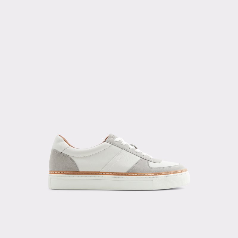 Aldo Checkers Low Scarpe Da Ginnastica Uomo Grigie Chiaro | DRXNBJ-051