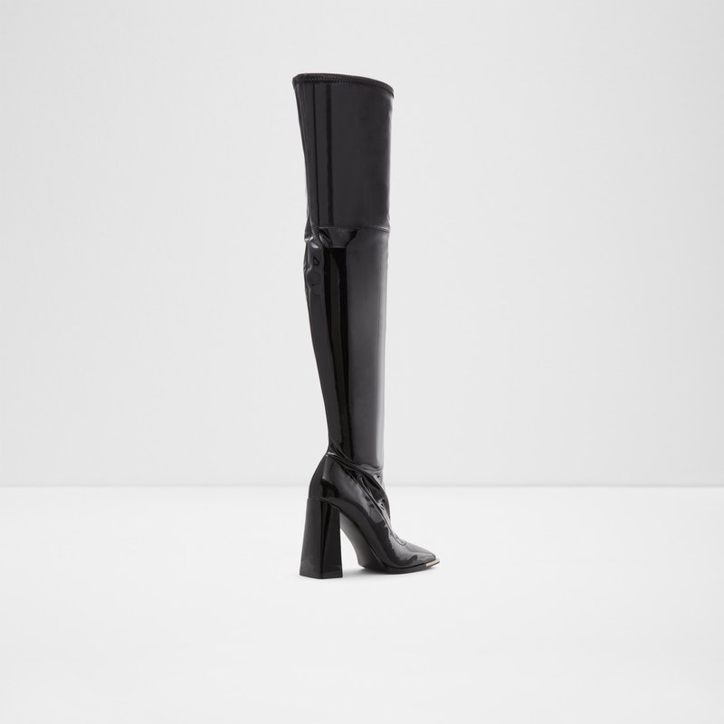 Aldo Cosmo Over The Knee-Boots Donna Nere | XJAHBIT-38