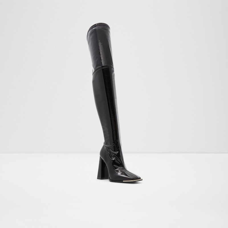 Aldo Cosmo Over The Knee-Boots Donna Nere | XJAHBIT-38