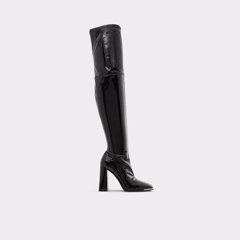 Aldo Cosmo Over The Knee-Boots Donna Nere | XJAHBIT-38