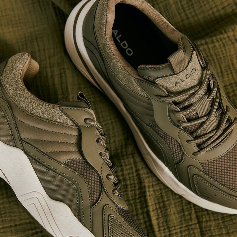 Aldo Createv1 Ginnastica Scarpe Da Ginnastica Uomo Khaki | TJLOPZ-710