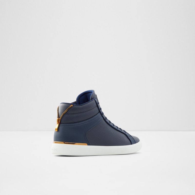 Aldo Deruulo High Scarpe Da Ginnastica Uomo Blu Marino | SXTJDW-816