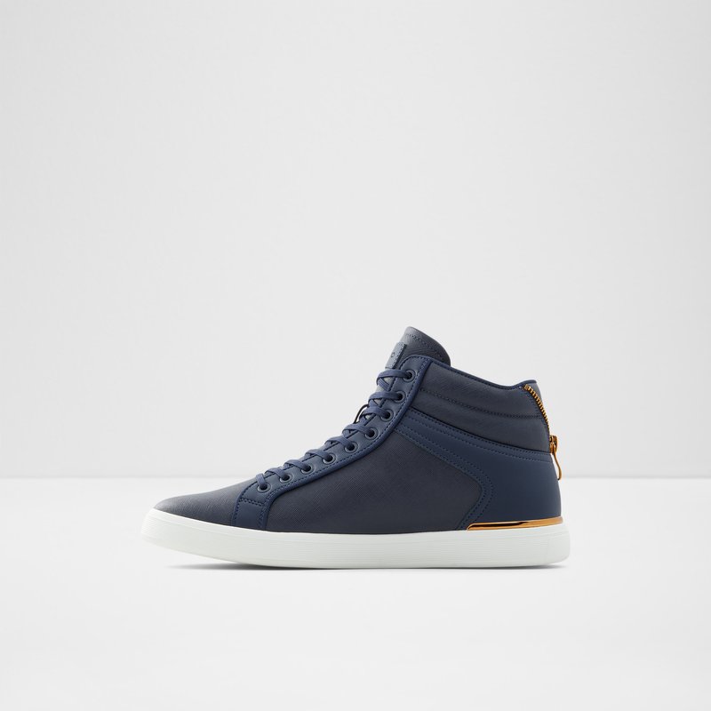 Aldo Deruulo High Scarpe Da Ginnastica Uomo Blu Marino | SXTJDW-816