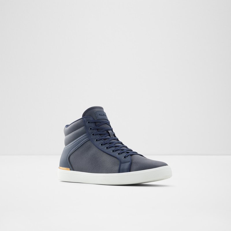 Aldo Deruulo High Scarpe Da Ginnastica Uomo Blu Marino | SXTJDW-816