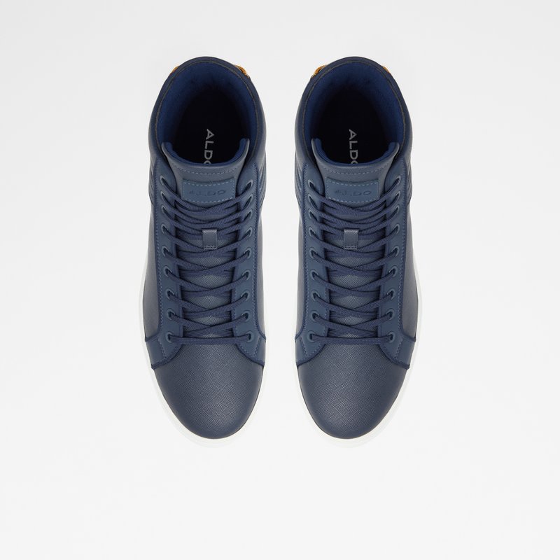 Aldo Deruulo High Scarpe Da Ginnastica Uomo Blu Marino | SXTJDW-816