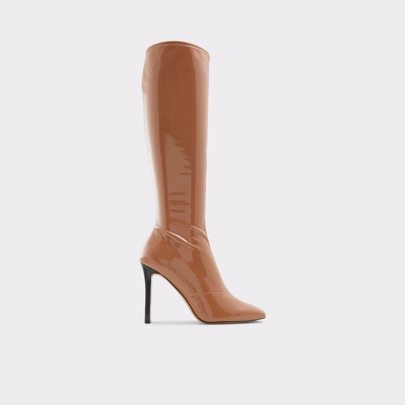 Aldo Edigorwen Knee High Boots Donna Beige Scuro | YMTPHXG-83