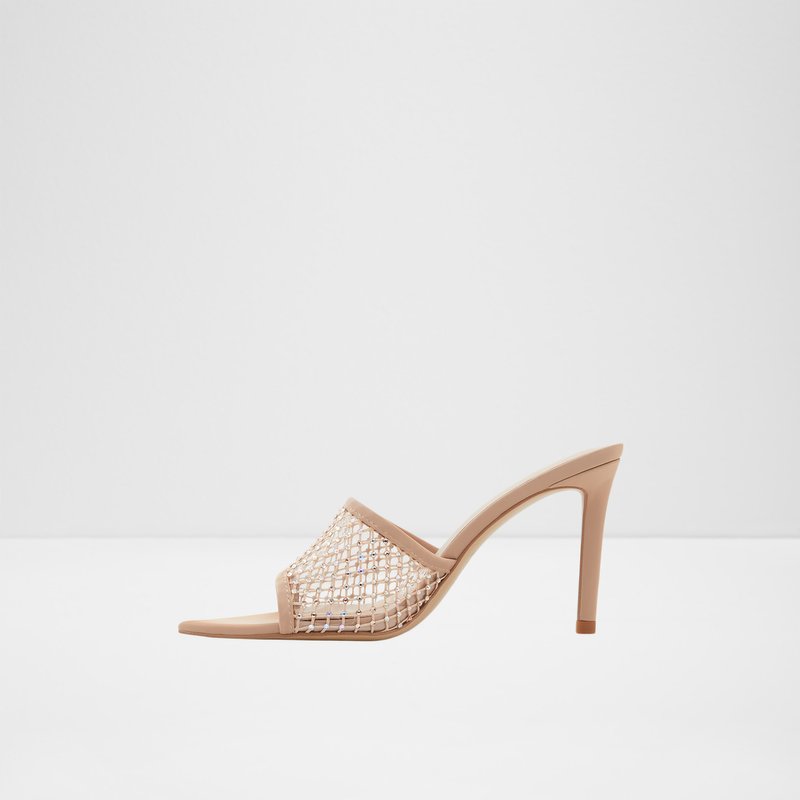 Aldo Fluri Heeled Sandals Donna Bone | MHKAXEG-90