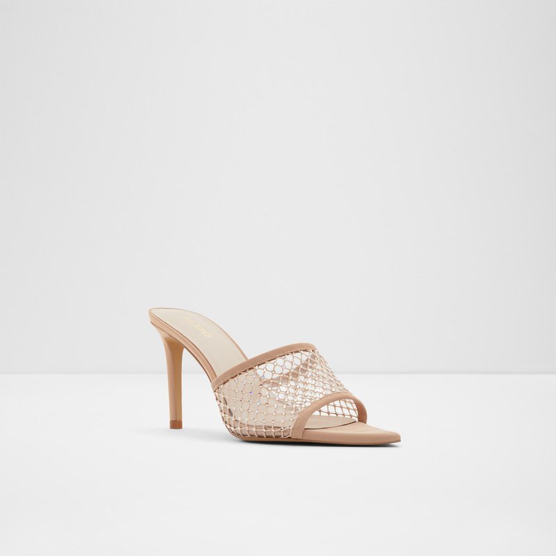 Aldo Fluri Heeled Sandals Donna Bone | MHKAXEG-90