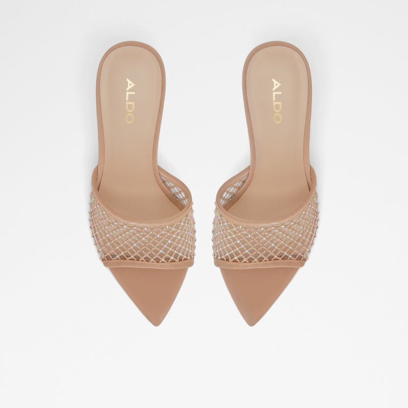 Aldo Fluri Heeled Sandals Donna Bone | MHKAXEG-90