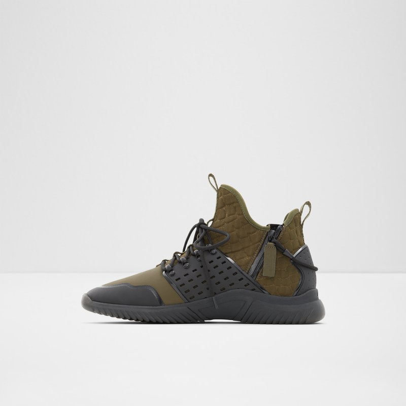 Aldo Frealia-wr High Scarpe Da Ginnastica Uomo Khaki | IZFHLK-104