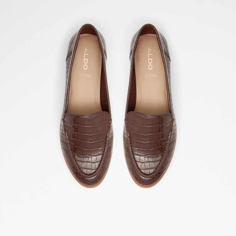 Aldo Gililiaflex Mocassini Donna Marroni | XLTCMHB-70