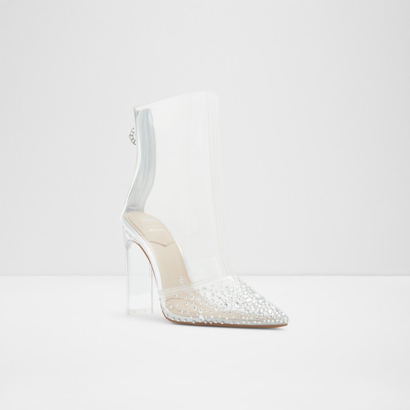 Aldo Glassbootie Stivaletti Donna Clear | QTFJZVI-03