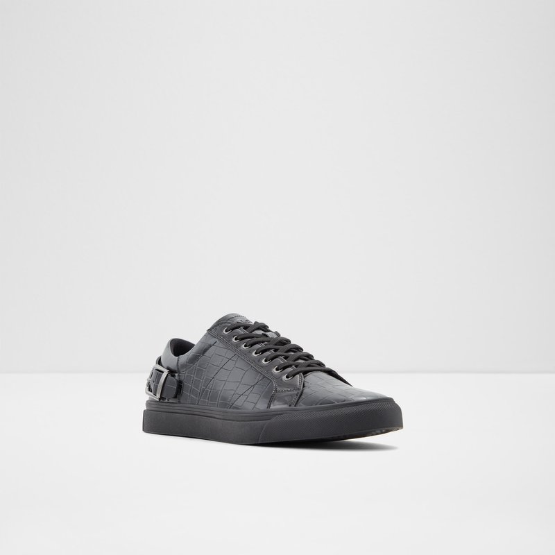 Aldo Himrich Low Scarpe Da Ginnastica Uomo Nere | VYQEUIT-03