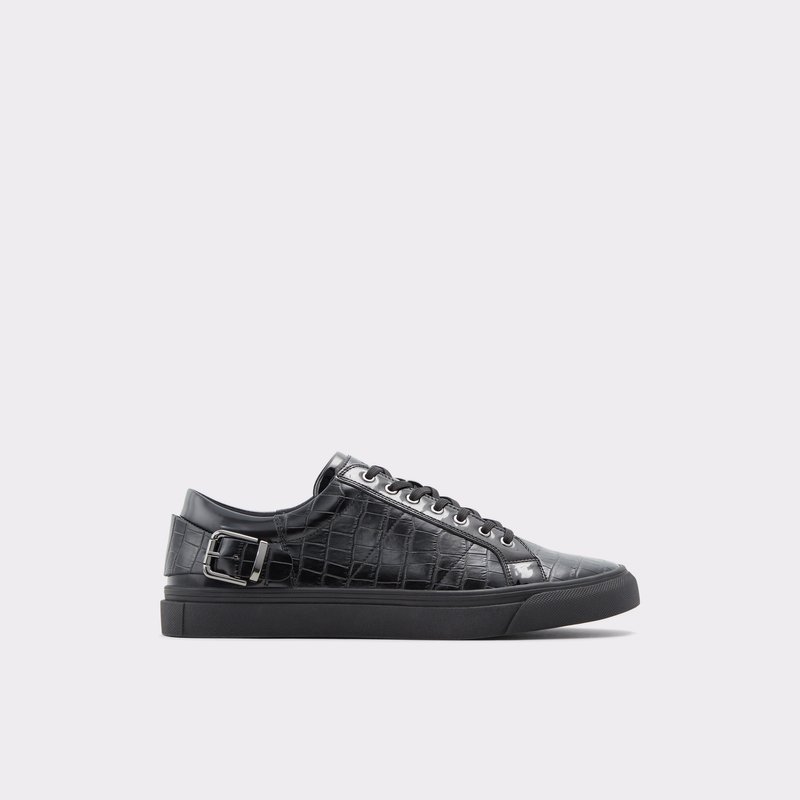 Aldo Himrich Low Scarpe Da Ginnastica Uomo Nere | VYQEUIT-03