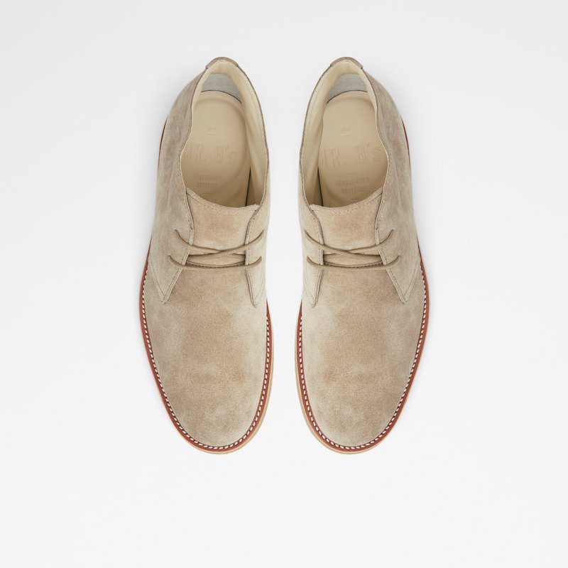 Aldo Indifferens Stivali Stringati Uomo Beige Chiaro | FOMCXP-498