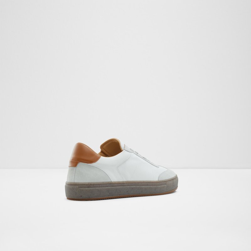 Aldo Locale Low Scarpe Da Ginnastica Uomo Bianche | GLKROWN-56