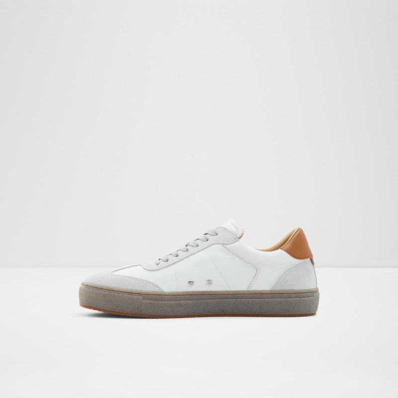 Aldo Locale Low Scarpe Da Ginnastica Uomo Bianche | GLKROWN-56