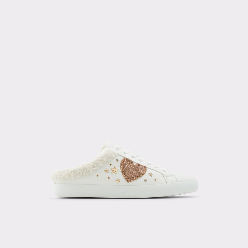 Aldo Lovey Slip On Scarpe Da Ginnastica Donna Bianche | VCQDFWG-06