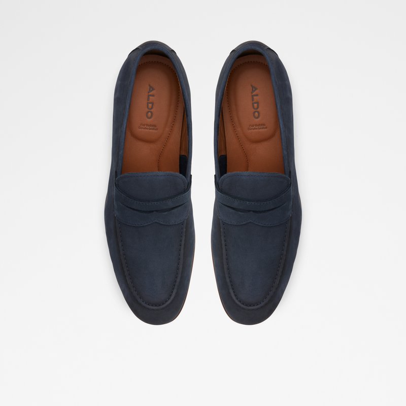 Aldo Manubar Mocassini Uomo Blu Marino | WGFNVU-790