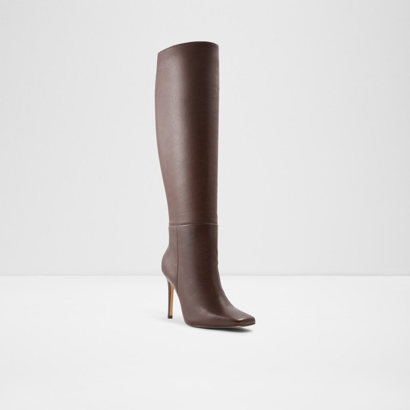 Aldo Oluria Knee High Boots Donna Marroni | TMQAWZN-91