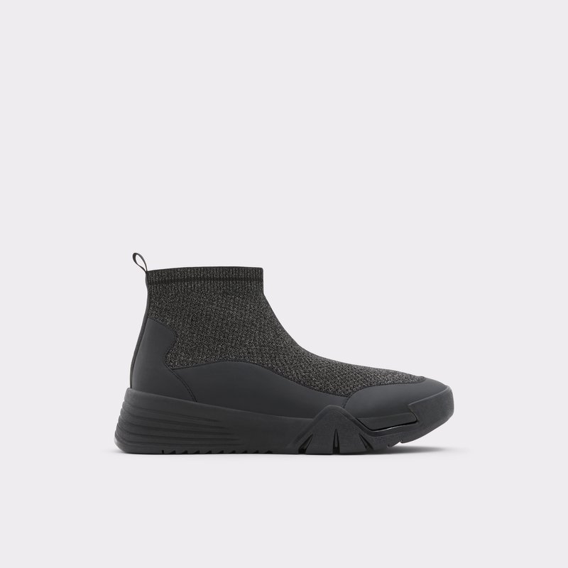 Aldo Piston Slip On Scarpe Da Ginnastica Uomo Nere | UYPLSOG-98