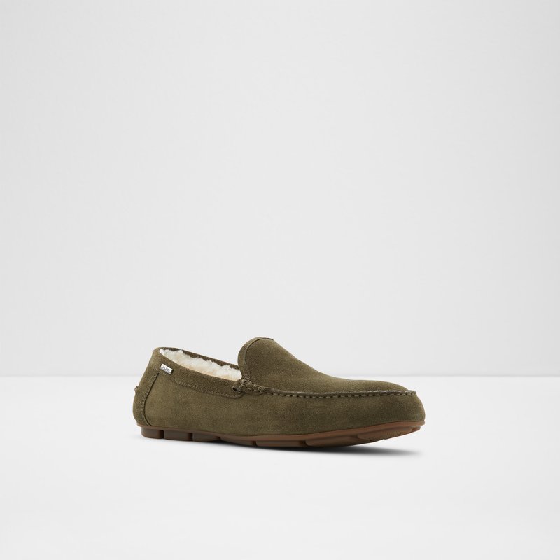 Aldo Pivarnick Pantofole Uomo Khaki | PSEOYA-679