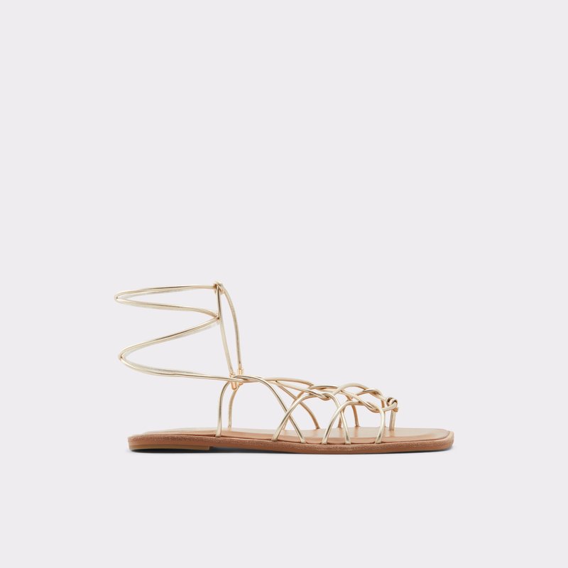 Aldo Posey Sandali Bassi Donna Champagne | JWSENXH-87