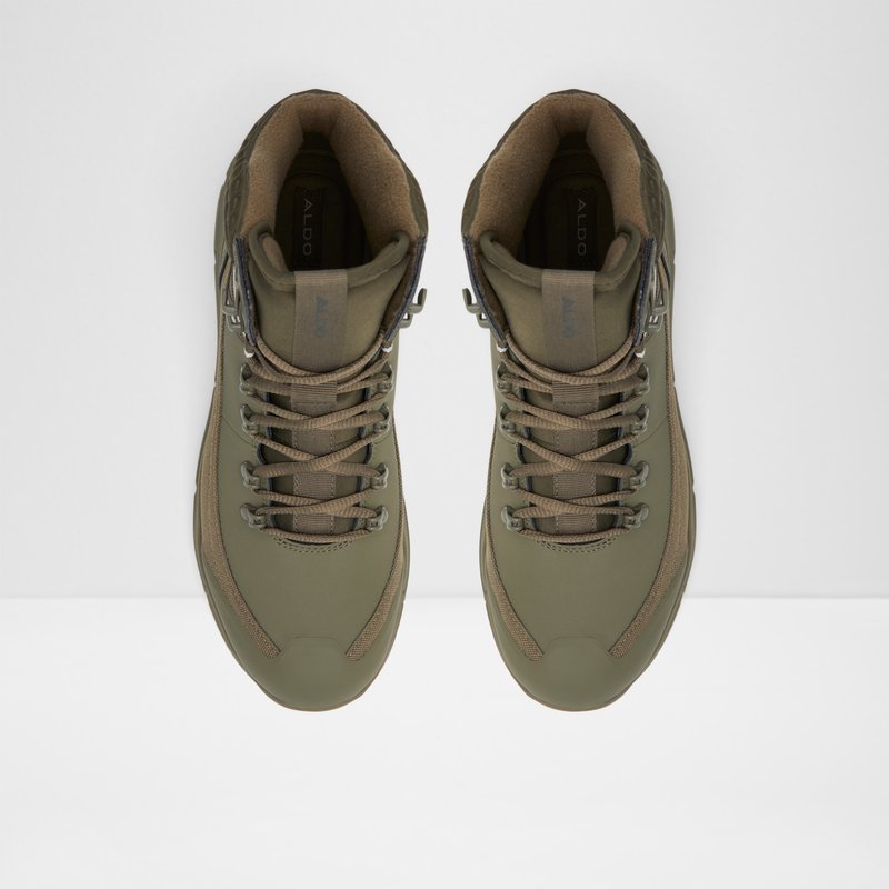 Aldo Qorethien Stivali Invernali Uomo Khaki | LMAHZV-031