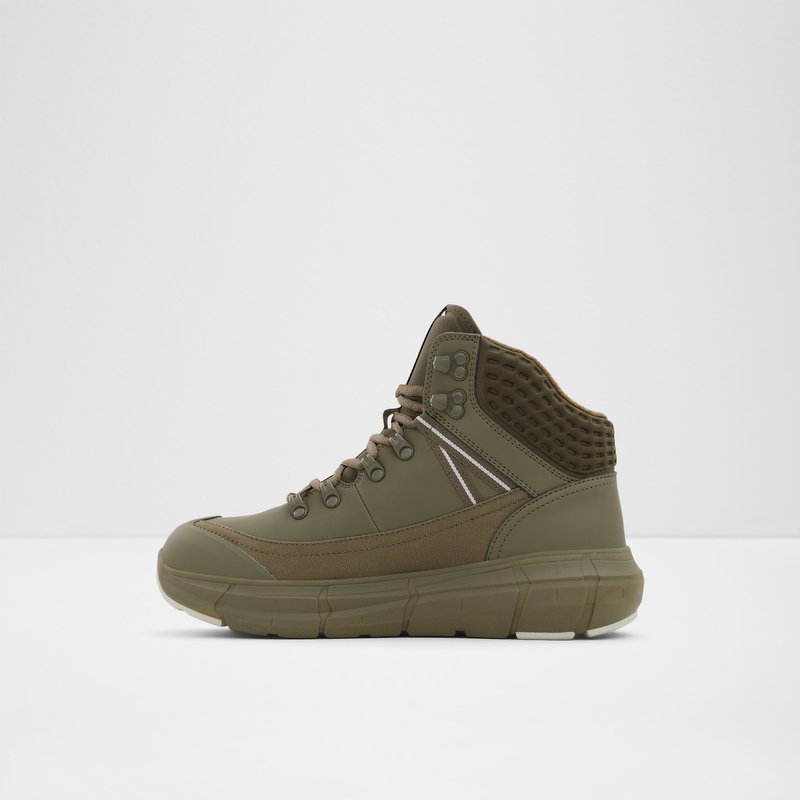 Aldo Qorethien Stivali Invernali Uomo Khaki | LMAHZV-031