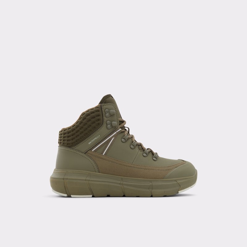 Aldo Qorethien Stivali Invernali Uomo Khaki | LMAHZV-031