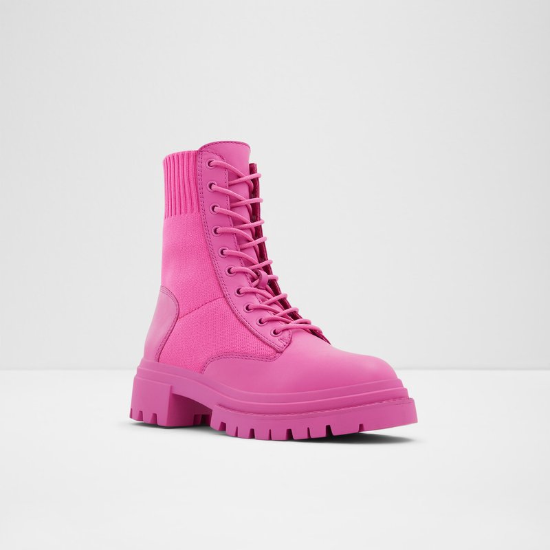 Aldo Reflow Stivali da combattimento Donna Fucsia | FSWPJRB-56