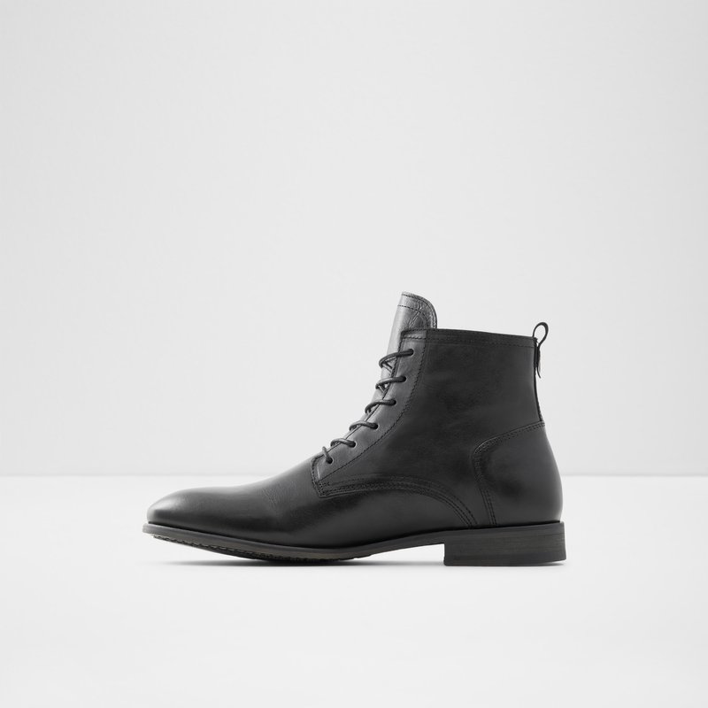 Aldo Seamos Stivali Stringati Uomo Nere | LGHJCO-031