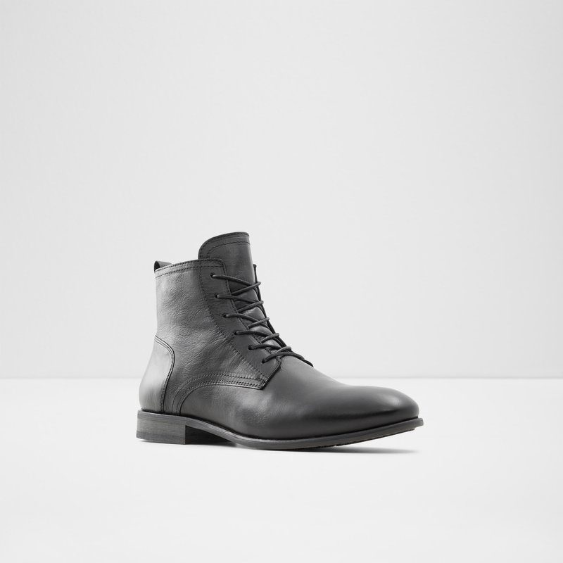 Aldo Seamos Stivali Stringati Uomo Nere | LGHJCO-031