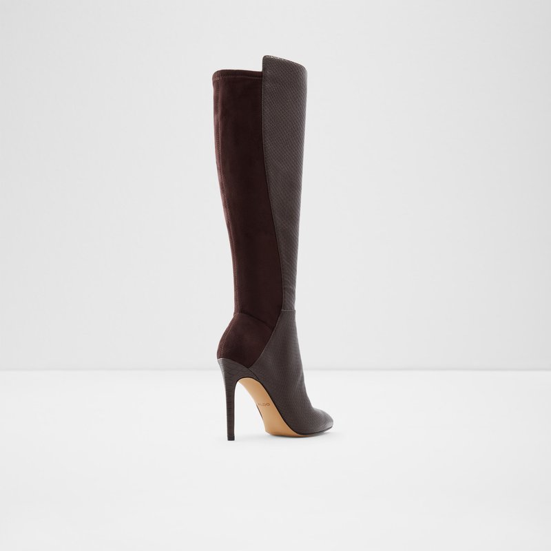 Aldo Sophialaan Knee High Boots Donna Marroni | YGDXTKM-63