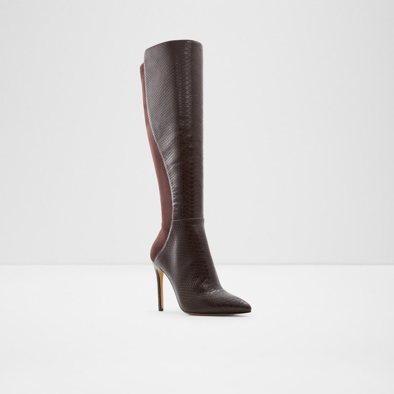 Aldo Sophialaan Knee High Boots Donna Marroni | YGDXTKM-63