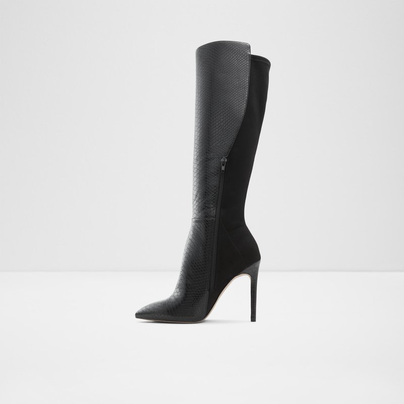 Aldo Sophialaan Knee High Boots Donna Nere Serpent | QKCYTMR-43