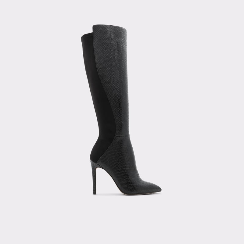 Aldo Sophialaan Knee High Boots Donna Nere Serpent | QKCYTMR-43