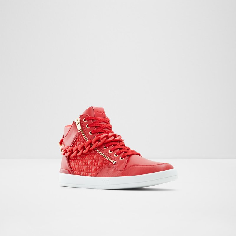 Aldo Strollux High Scarpe Da Ginnastica Uomo Rosse | ALPXCJF-26